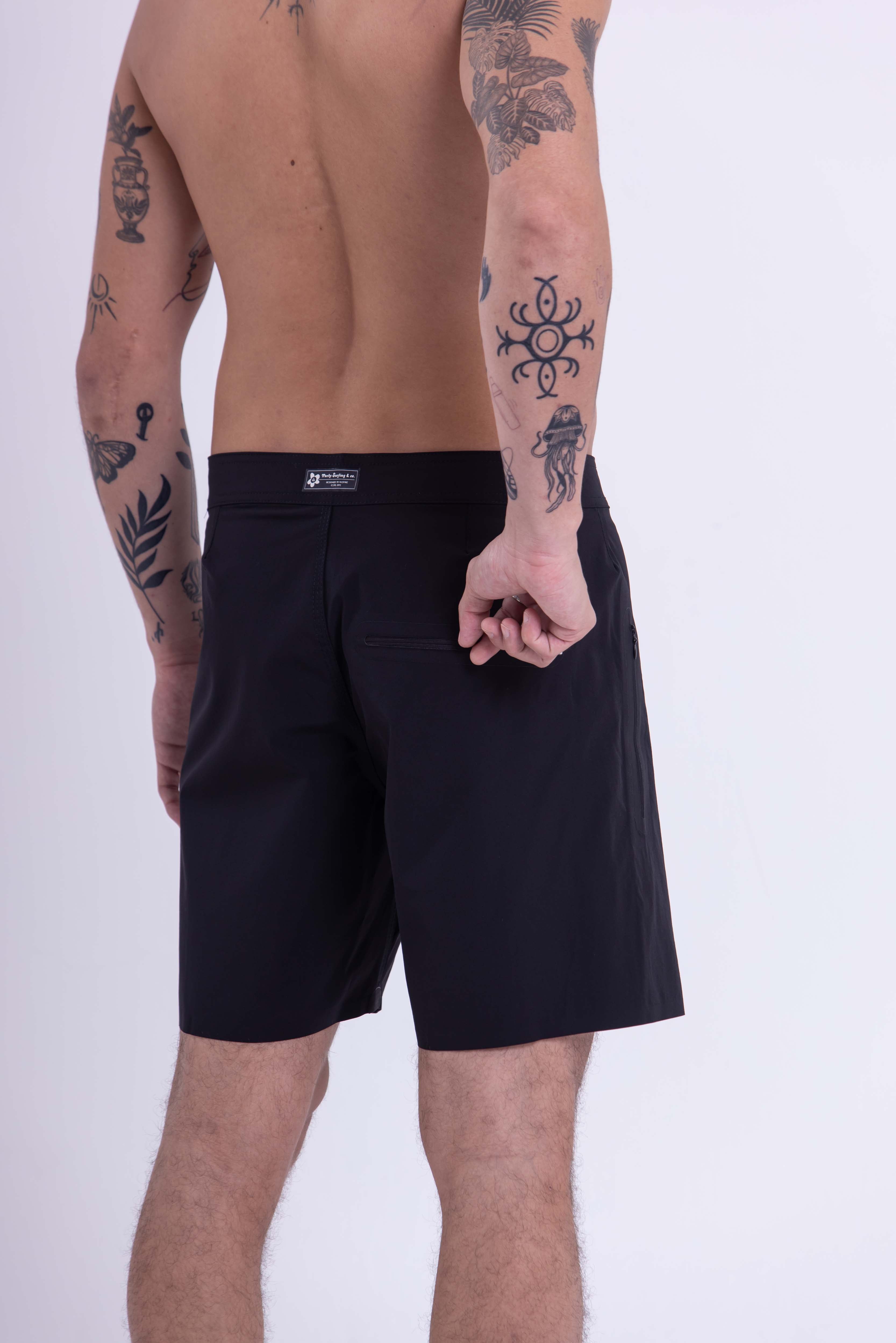 BOARDSHORT TIDE FULLBLACK