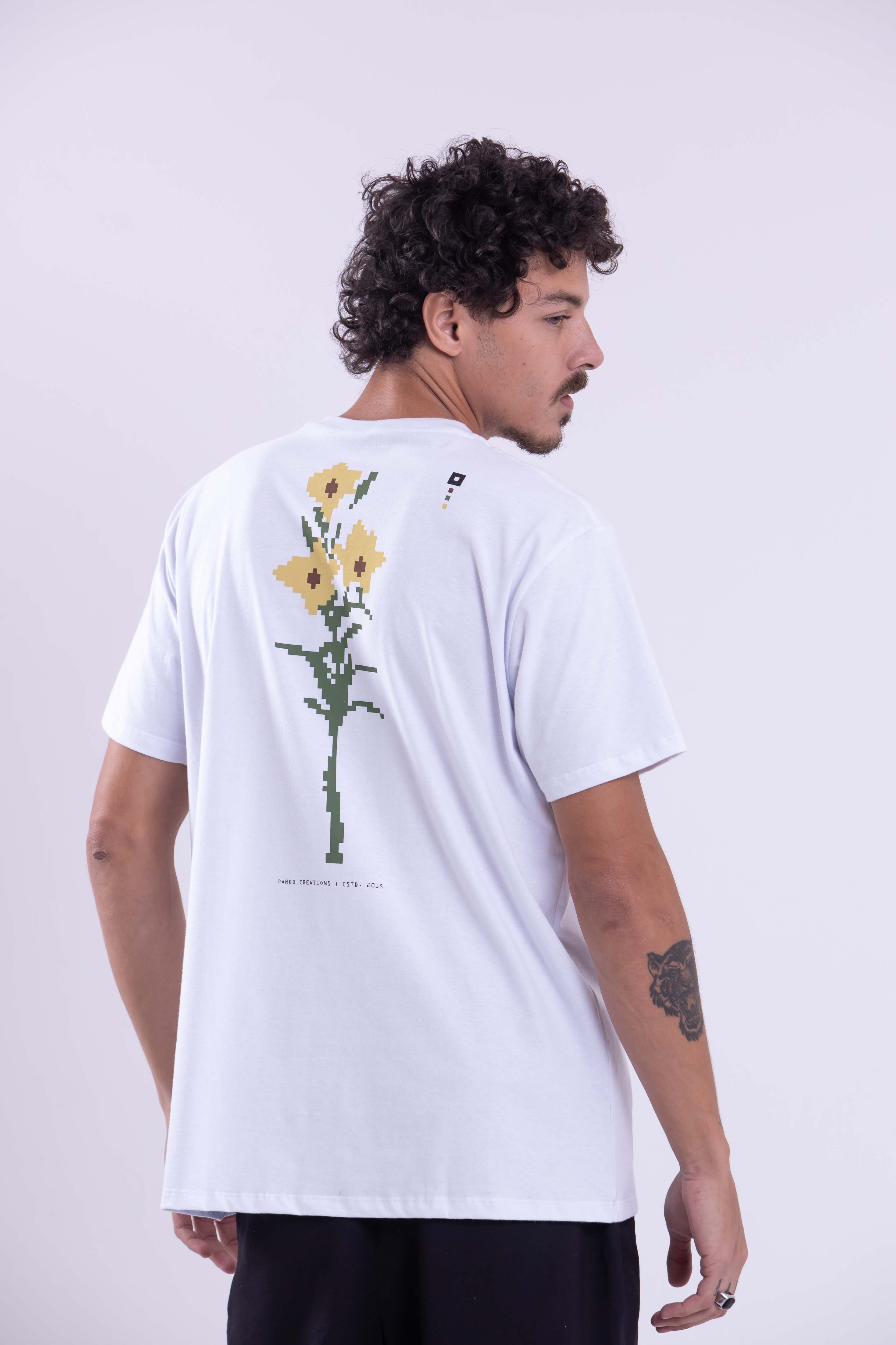 T-SHIRT CLASSIC FLOR PIXEL