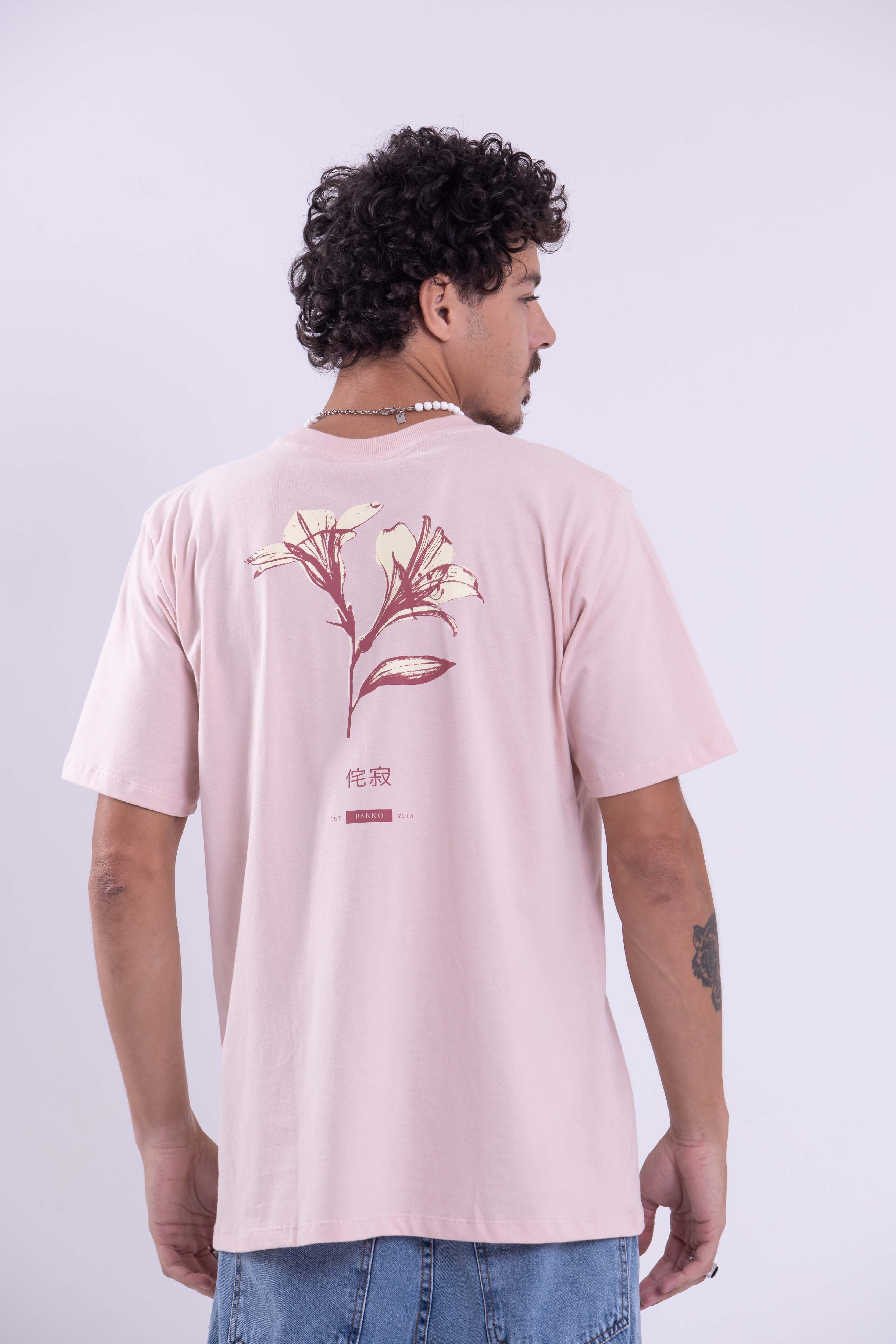 T-SHIRT OVERSIZED WABI SABI FLOR