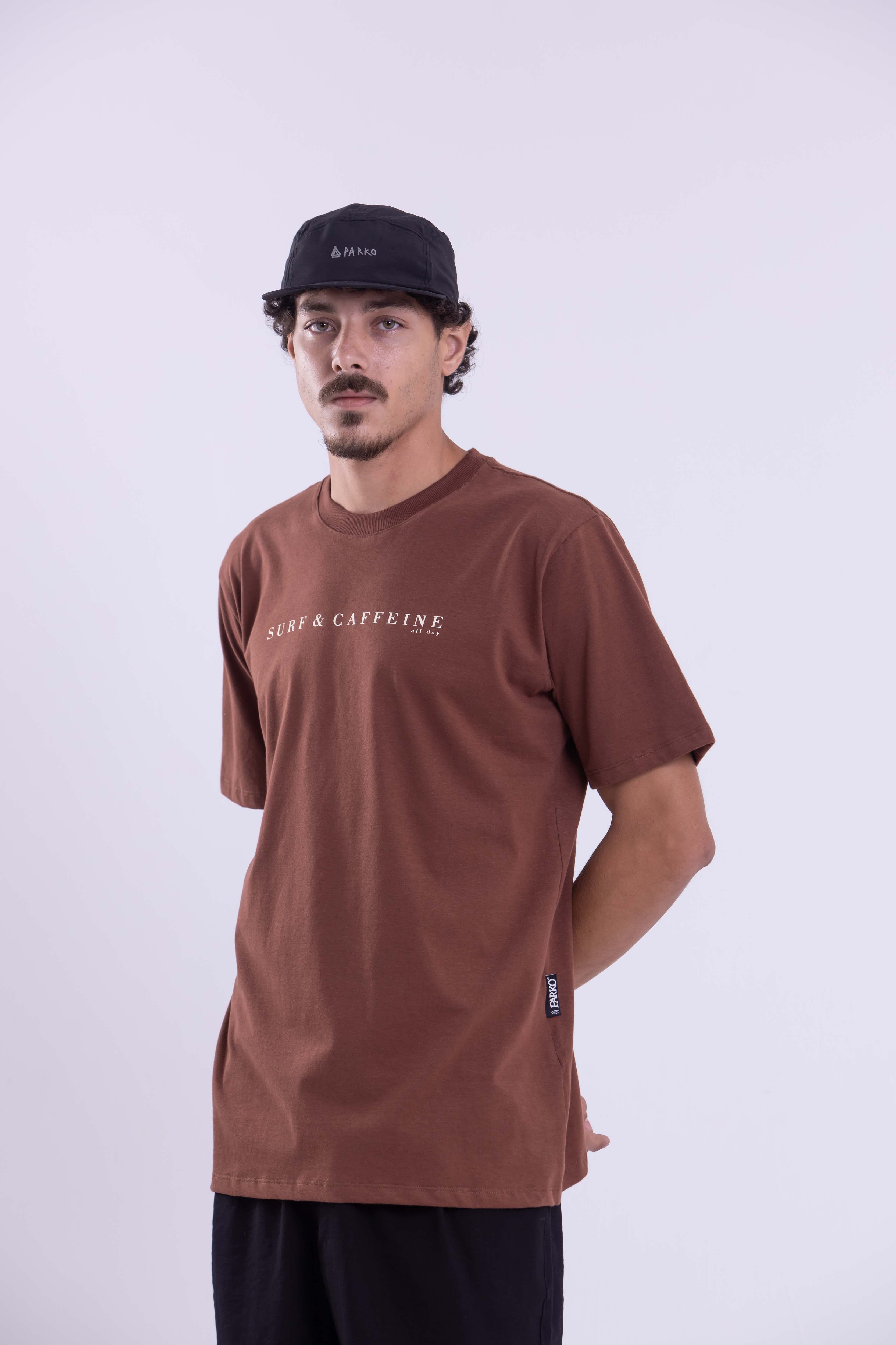 T-SHIRT OVERSIZED SURF CAFFEINE