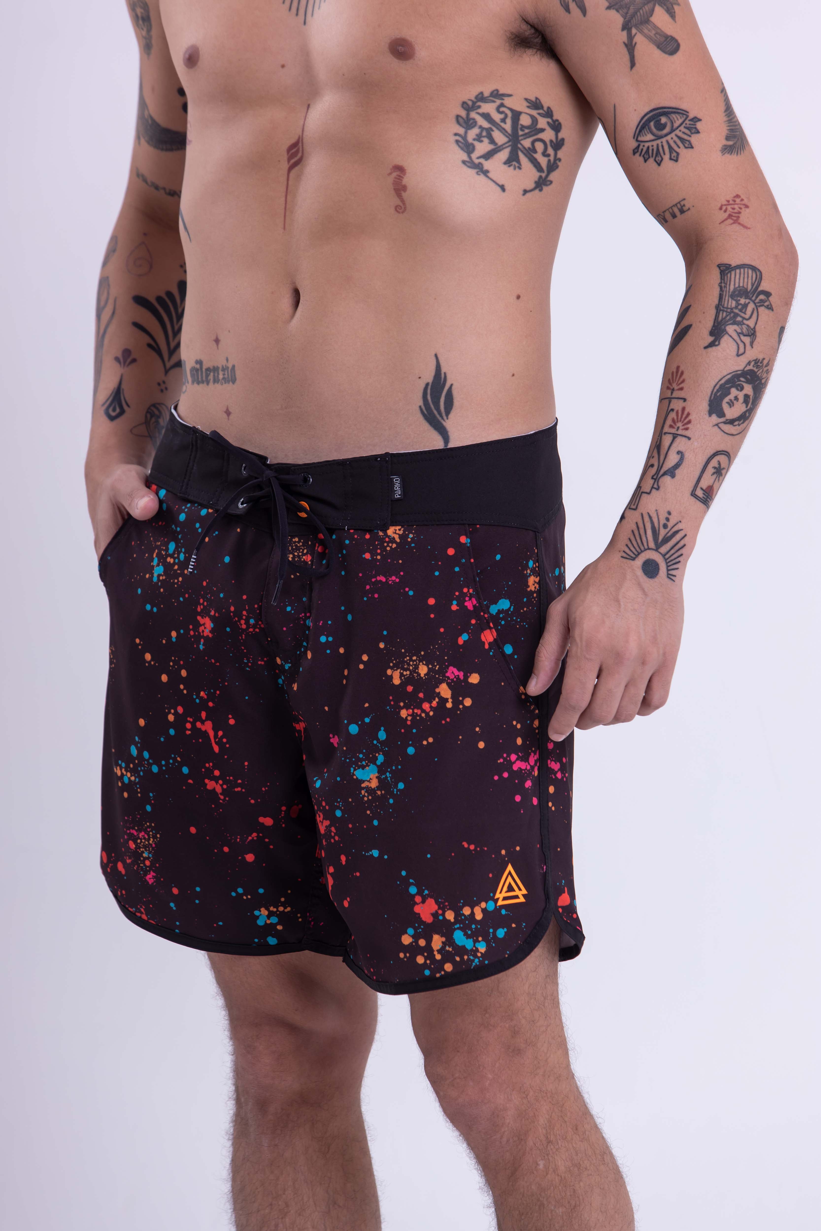 BOARDSHORT SURF RETRÔ SPACE