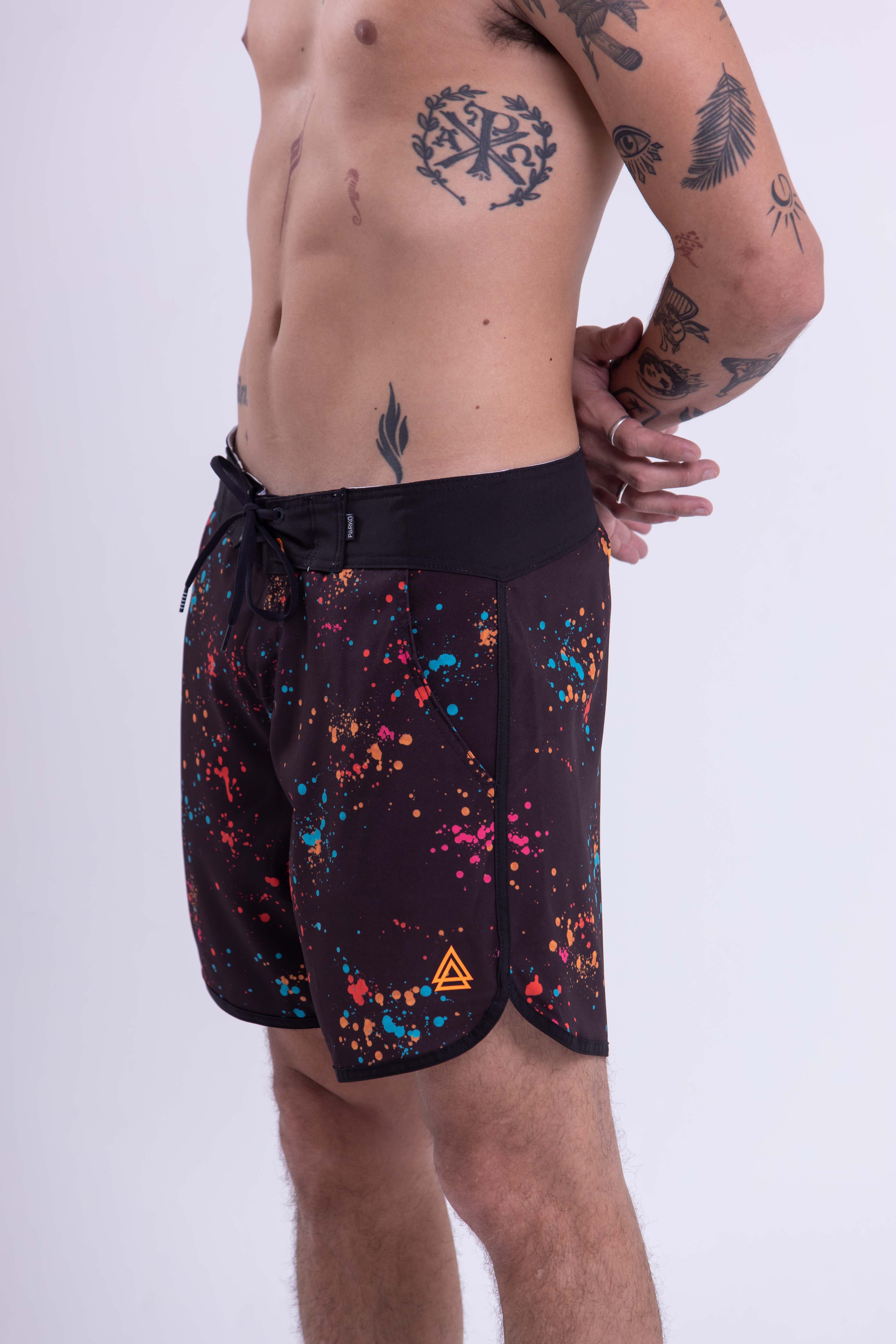 BOARDSHORT SURF RETRÔ SPACE