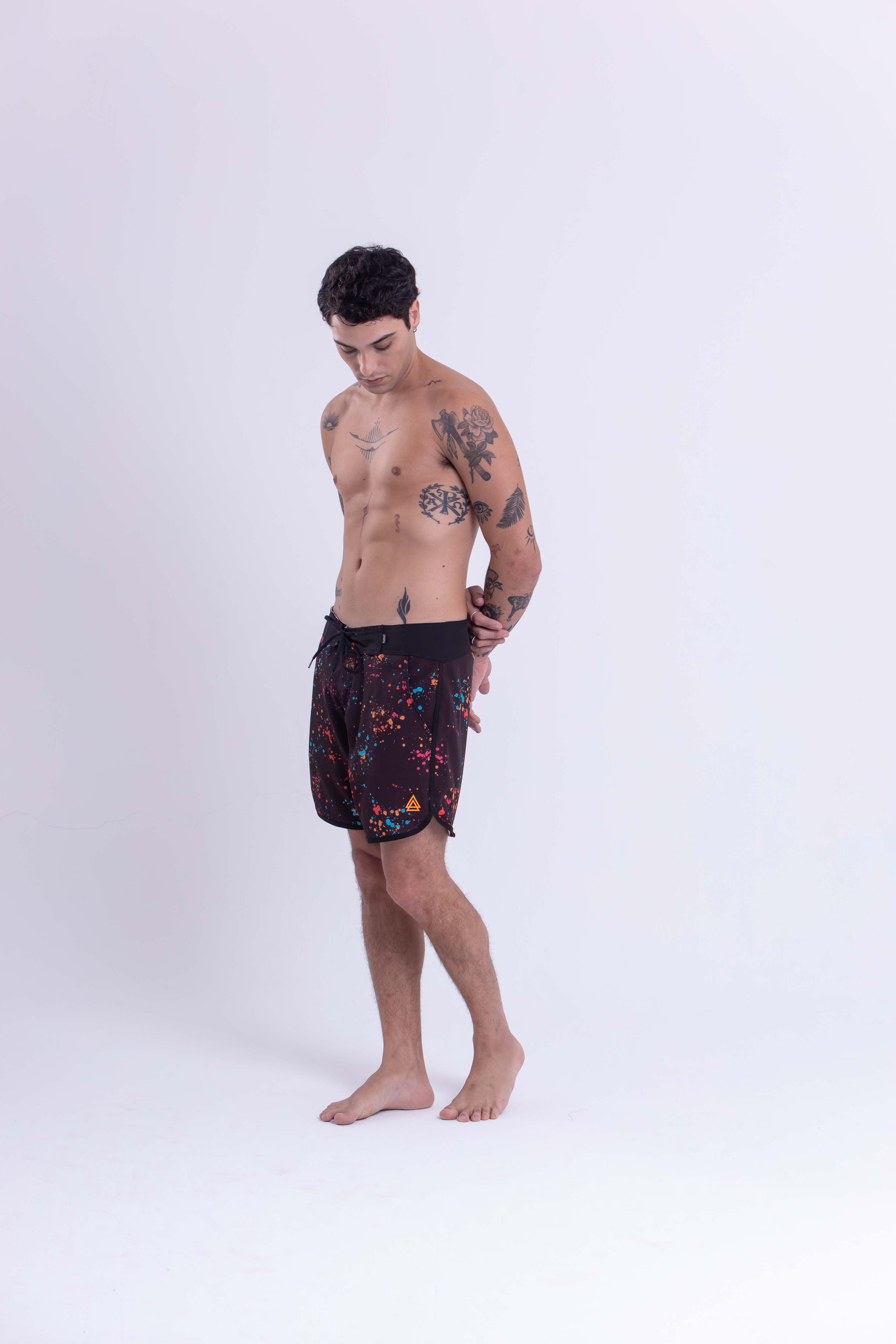 BOARDSHORT SURF RETRÔ SPACE