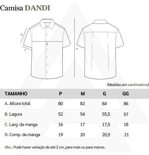 CAMISA DANDI SOFT SLUB