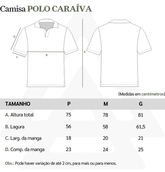 CAMISA POLO CARAÍVA