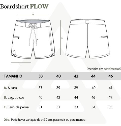 BOARDSHORT FLOW BASIC VERDE