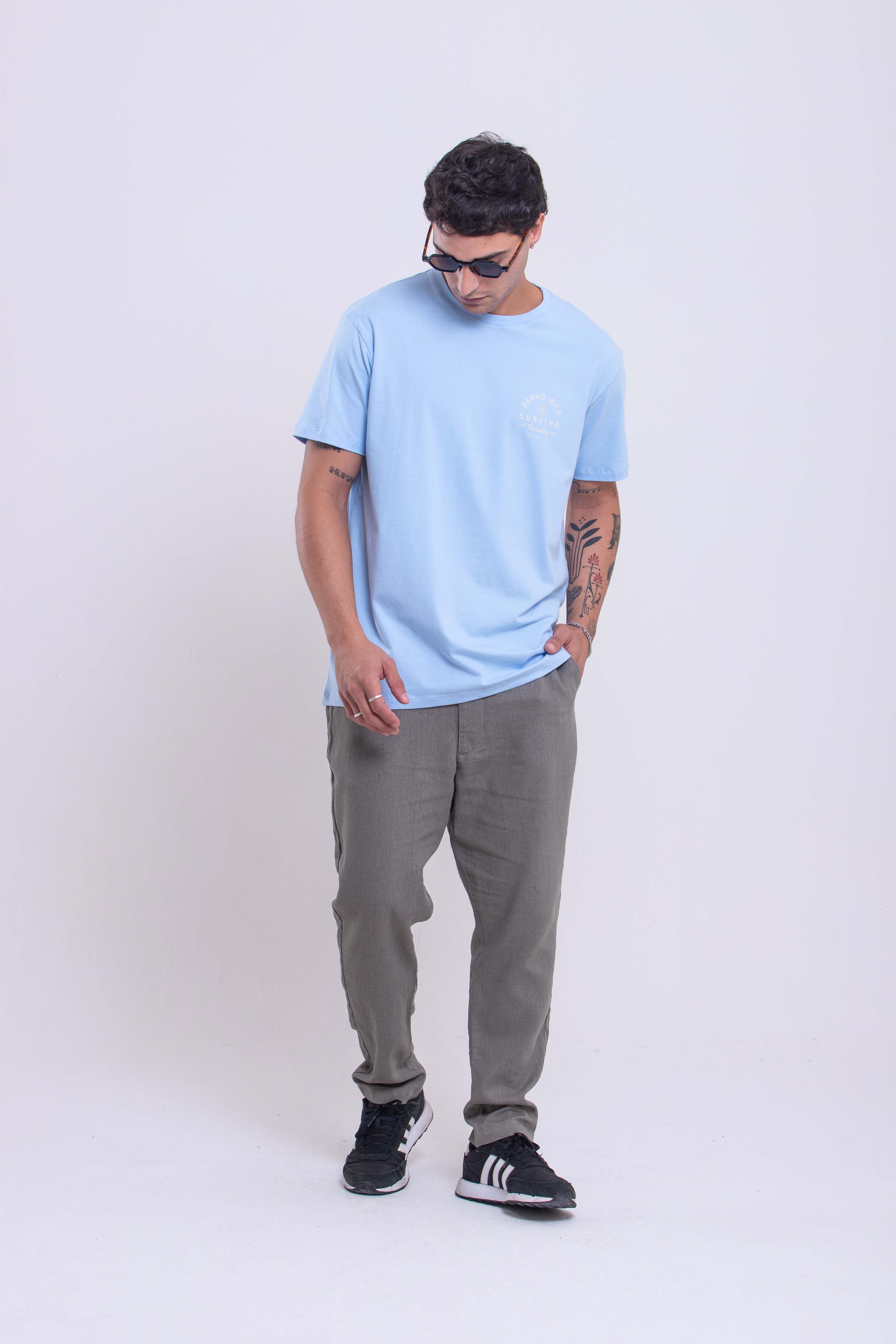 T-SHIRT CLASSIC PARKO CO BLUE