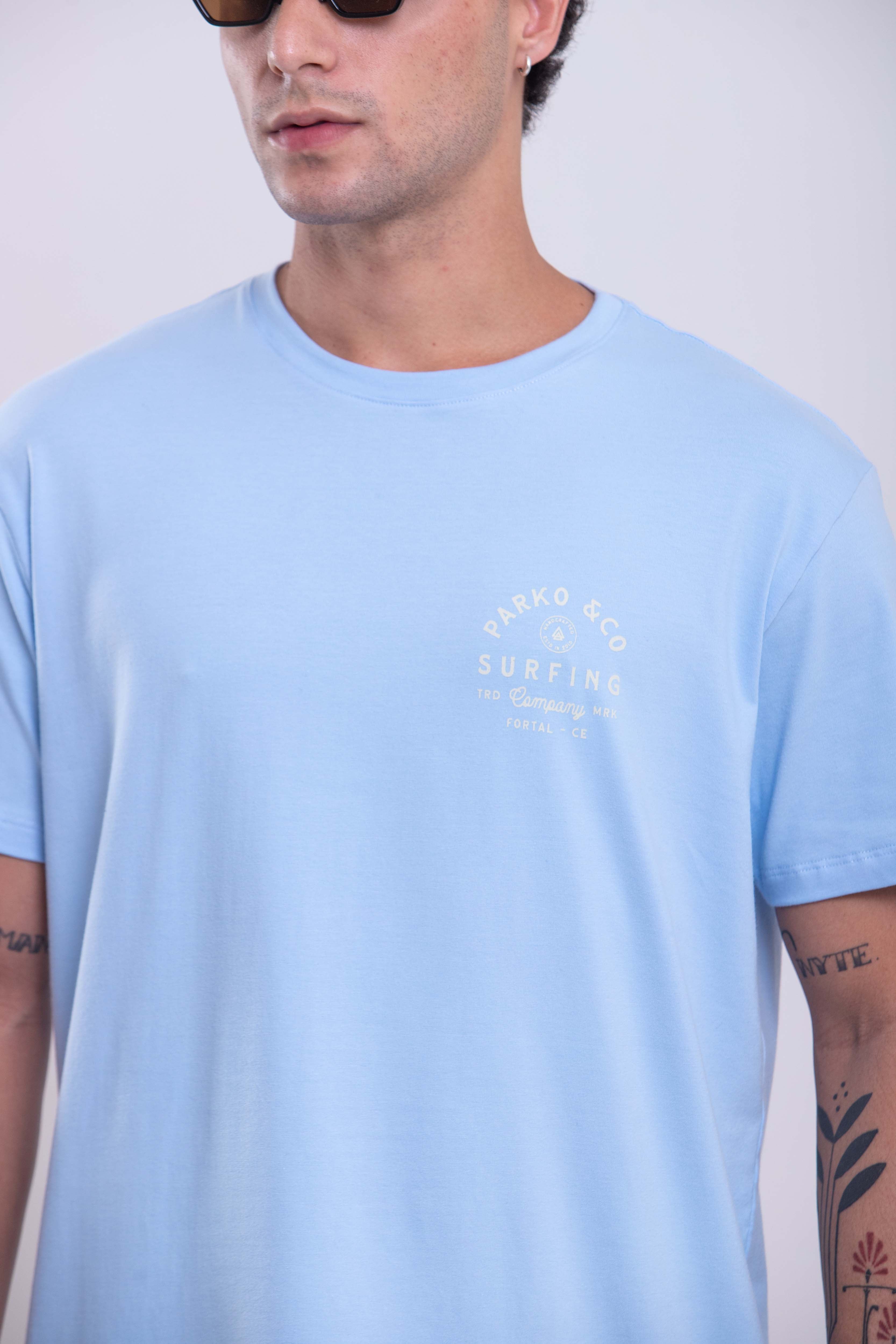 T-SHIRT CLASSIC PARKO CO BLUE